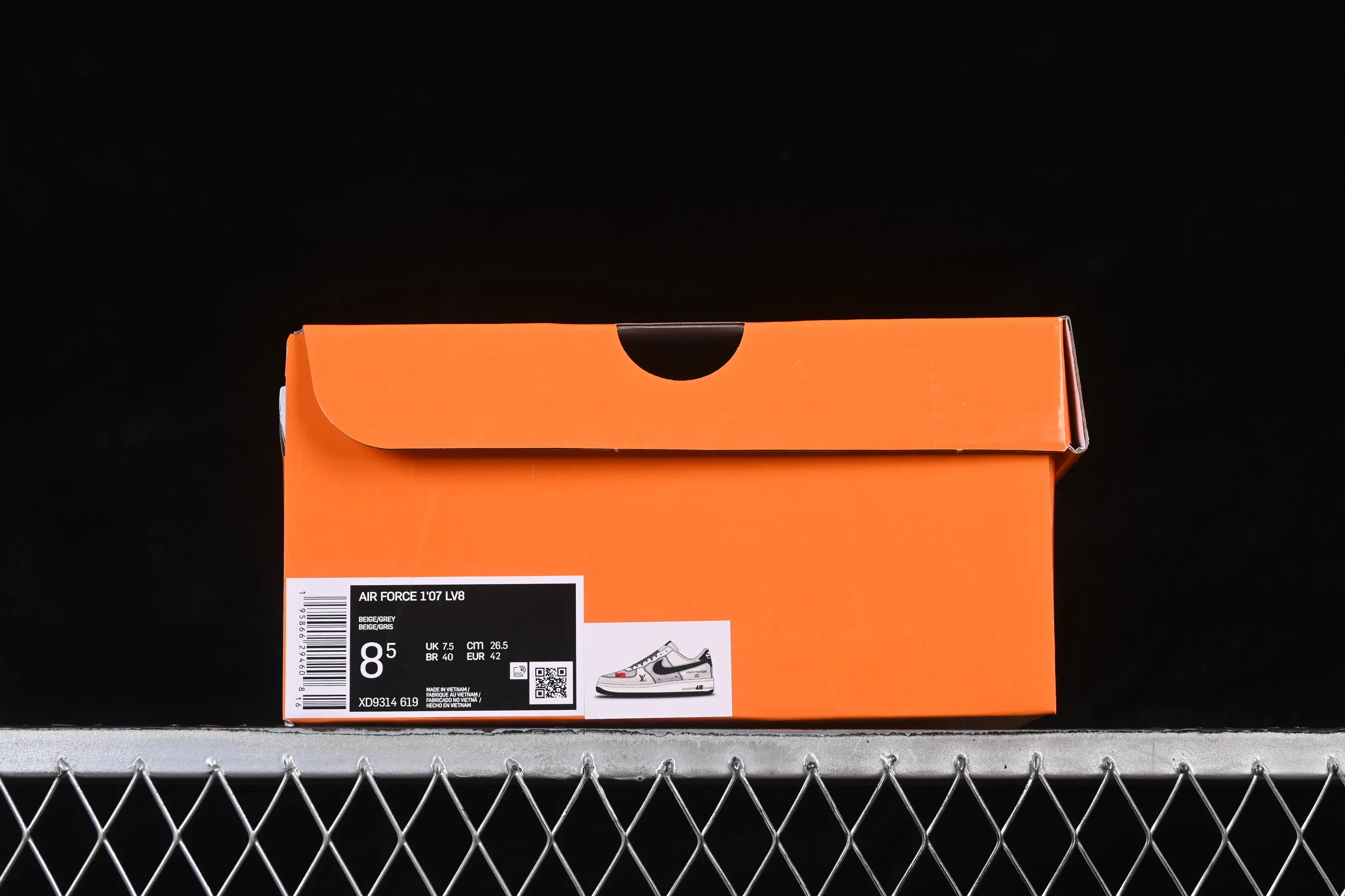 All categories Nk Air Force 1 Air Force series Nk Air Force 1 Low Air Force low-top Nike Air Force 1'07 Low joint black and gray suede Air Force 1 low-top casual sneakers XD9314-619